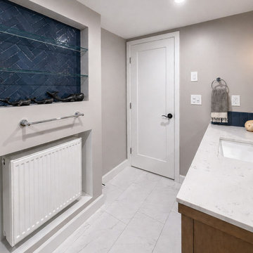 Mountain Basement Bathroom Addition