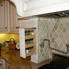 hardware for aniqued light kitchen