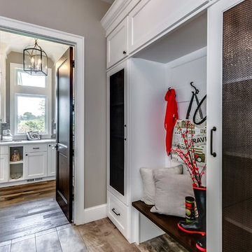 Mudroom Locker Area
