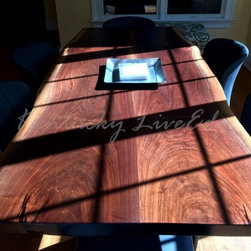 Live Edge Dining Table - Dining Tables