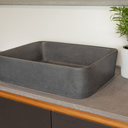 Polished concrete basins - Bathroom Vanities