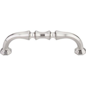 Top Knobs  -  Chalet Pull 3 3/4" (c-c) - Brushed Satin Nickel