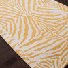 Jaipur Hand-Tufted Animal Print Pattern Wool Black/Ivory Area Rug (8 x 11)