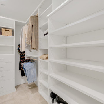Redmond Master Suite Bathroom and Walk-in Closet