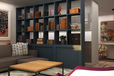 Home design - contemporary home design idea in Other