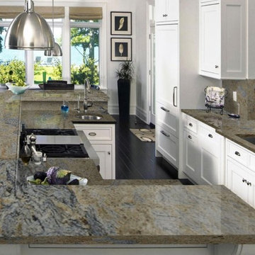 Amarelo Juparana Granite Kitchen