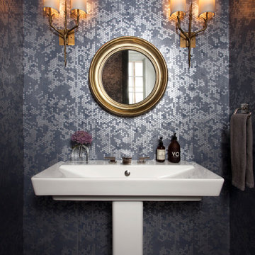 Northumberland Powder Room with Studio E Plaster