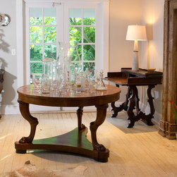 Riviera Center Table, Nantucket Lamp - Furniture