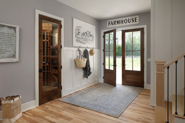 Farmhouse Entry by JFK Design-Build, LLC