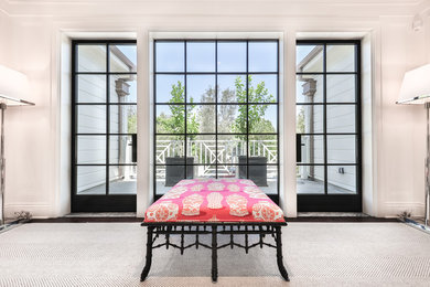 Example of a transitional sunroom design in Phoenix