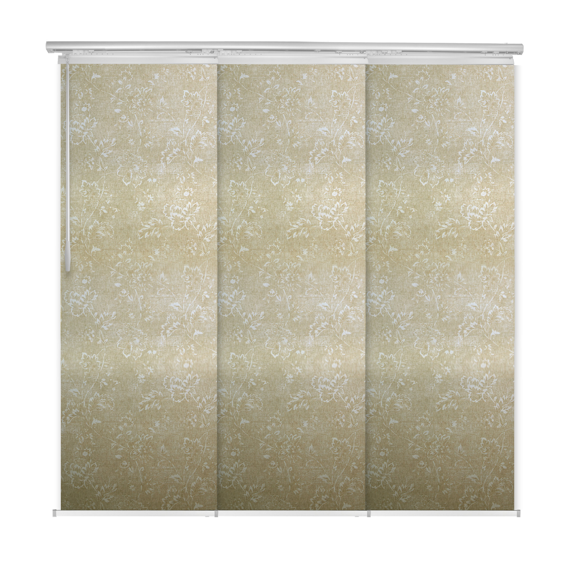 Sage 3-Panel Track Extendable Vertical Blinds 36-66"W