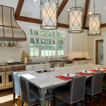Expansive Gourmet Kitchen