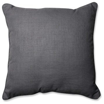 Rave Graphite 25" Floor Pillow