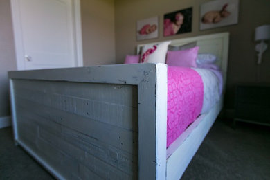 Example of an eclectic home design design in Other