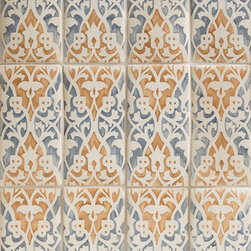 Duquesa Raffaela Decorative Tile in Mezzanote - Tile