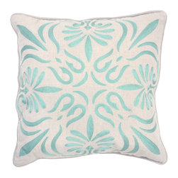 Nimes Blue Decorative Pillows - Decorative Pillows