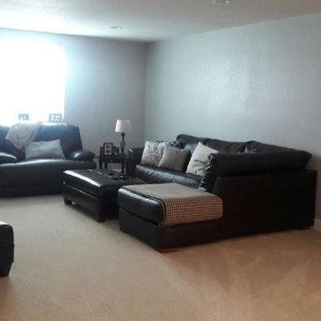 FINISHED BASEMENT: LUELLEN RESIDENCE