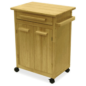 Winsome Wood Kitchen Cart With 1-Drawer, Cabinet