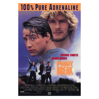 Posterazzi Pop Culture Graphics Point Break Movie Poster On Paper Print
