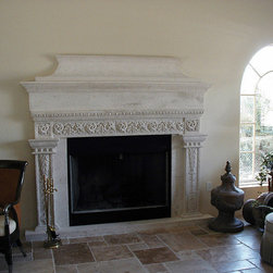 Gothic Fireplace - Indoor Fireplaces