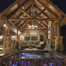 outdoor kitchen