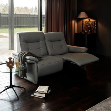 Stressless® Mary with Power™ shown in Paloma Neutral Grey