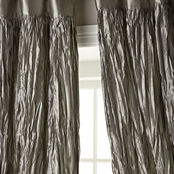Dian Austin Couture Home Crushed Silk Dupioni Curtains - Curtains