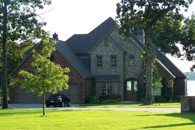 Example of an arts and crafts exterior home design in Other