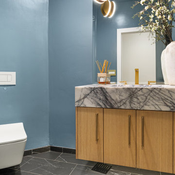 Stilson Canyon Design-Build Powder Room