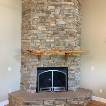 Custom Mantel Retro Fit