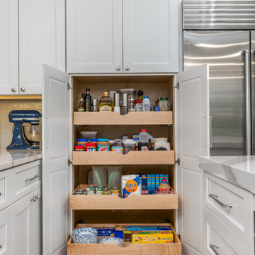 Transitional White Kitchen Remodel Penn Valley, PA