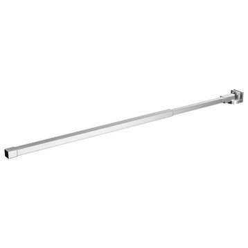 vidaXL Support Arm for Bath Enclosure Shower Screen Support Bar Stainless Steel