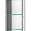 Dawn FNIBN5914 Stainless Steel Finished Shower Niche with 3 Glass Shelves