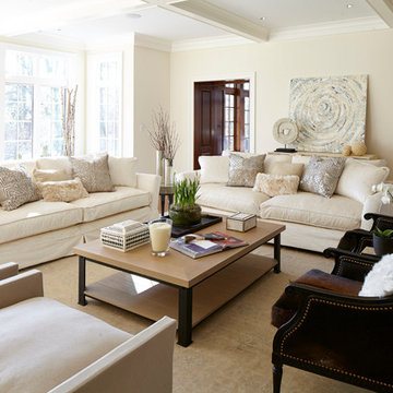 Light Filled English Style Home with Contemporary Interior