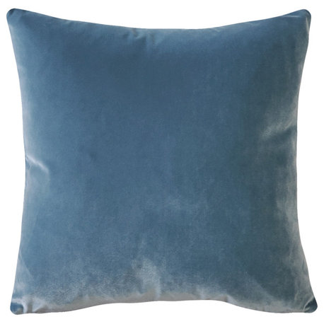 Castello Velvet Throw Pillows, Complete Pillow with Insert (18 Colors, 3 Sizes)