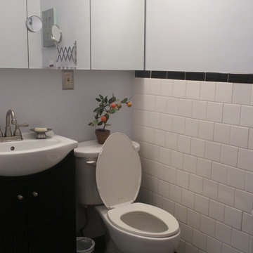 Small bathroom after renovation