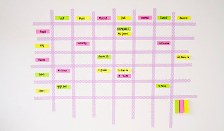 DIY : Créez un tableau mural pour organiser votre semaine