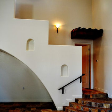 Stairway with nitches