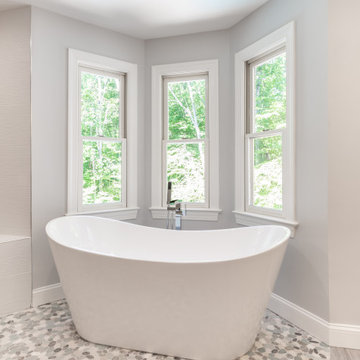 Great Inspiration Ideas from a new Master Bathroom Remodel in Northern VA