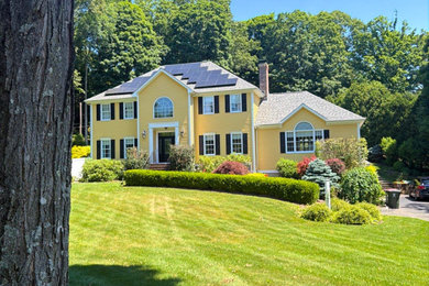 Huge traditional exterior home idea in Other