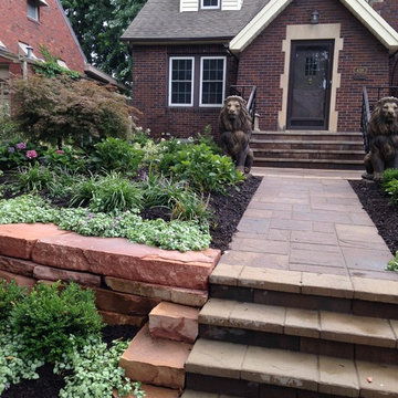 Natural Stone and Statue Garden