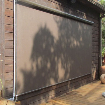 Exterior Motorized Patio & Garage Shades