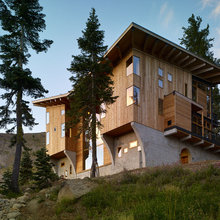 downhill building face