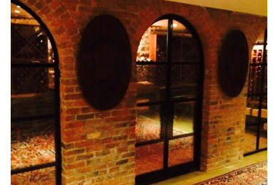 Example of a wine cellar design in New York