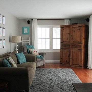 Total House Cleaning with Focus on Living Areas