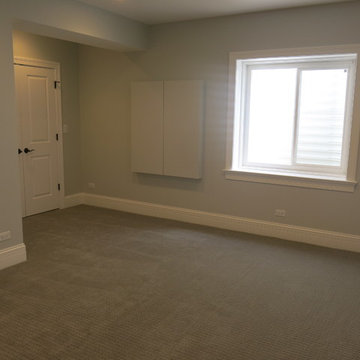 Elmhurst Family Basement with Something for Everyone