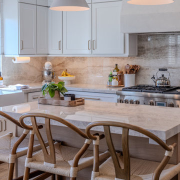 Champagne Quartz Kitchen Remodel