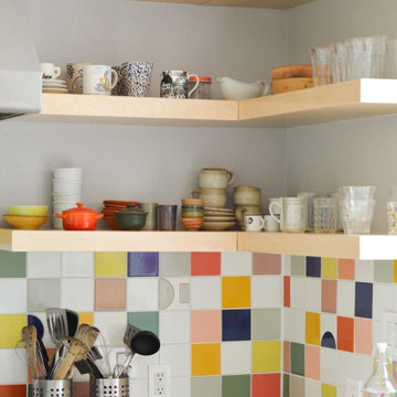 Confetti Kitchen Backsplash