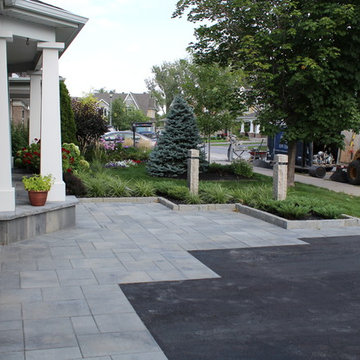Contemporary Full Landscape Makeover // Driveway // Walkway // Patio & Pergola