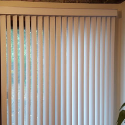 Matching PVC Horizontal & Vertical Blinds - Window Blinds